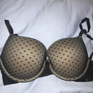 Sexy Black bra padded push up